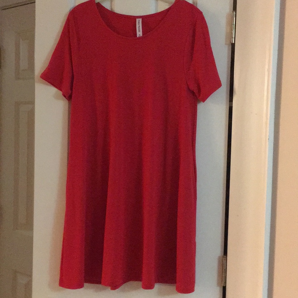 Red Swing Tunic